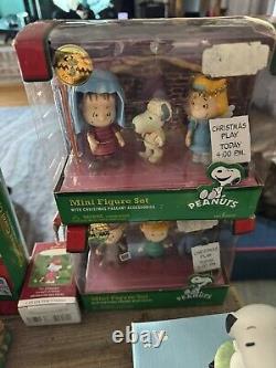 Westland Peanuts Figurine Lot Collectibles Over 13 Items Christmas Pageant + Mor