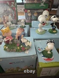 Westland Peanuts Figurine Lot Collectibles Over 13 Items Christmas Pageant + Mor