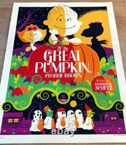 Whalen GREAT PUMPKIN, CHARLIE BROWN Signed Limited Edition Peanuts Snoopy Print Whalen GREAT PUMPKIN, CHARLIE BROWN Signed Limited Edition Peanuts Snoopy Print