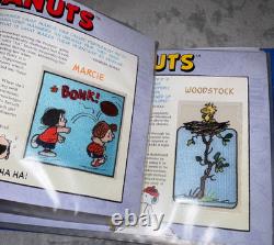 Willabee & Ward Peanuts Collection Binder with 22 Patches Snoopy Charlie Brown CC1
