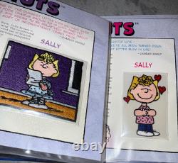 Willabee & Ward Peanuts Collection Binder with 22 Patches Snoopy Charlie Brown CC1