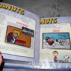 Willabee & Ward Peanuts Collection Binder with 22 Patches Snoopy Charlie Brown CC1