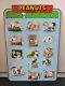 Willabee & Ward Peanuts Magnet Collection Board Snoopy Charlie Brown 14 Magnets