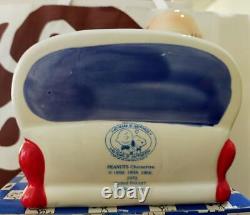 Willitts Snoopy 40Th Anniversary Charlie Brown Pottery Music Box