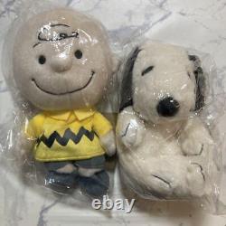 Yurukuta Plush Toy Snoopy Charlie Brown 2Pcs Set