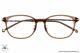Zoff Peanuts Collection Snoopy Charlie Brown Glasses Type Wellington Brown
