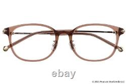 Zoff PEANUTS COLLECTION Snoopy Charlie Brown Glasses Type Wellington Brown New