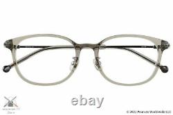 Zoff PEANUTS COLLECTION Snoopy Charlie Brown Glasses Type Wellington Gray