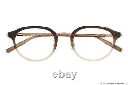 Zoff PEANUTS COLLECTION Snoopy glasses frame Type Boston Brown Japan