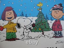 1 oz. 999 Argent Noël Peanuts Gang Charlie Brown, Snoopy, Lucy, Pièce+or