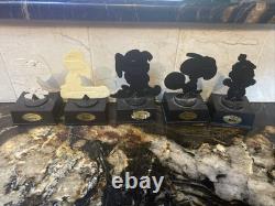 10 Snoopy et ses amis vintage : Linus, Charlie Brown, Woodstock, trophées Aviva