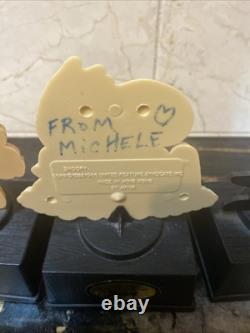 10 Snoopy et ses amis vintage : Linus, Charlie Brown, Woodstock, trophées Aviva