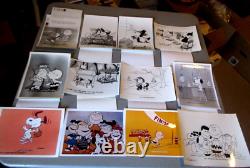 12- Org- Peanuts Schulz- Promo Photos de la Première de l'Émission de Télévision CBS - Charlie Brown Snoopy