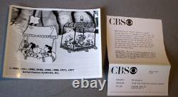 12- Org- Peanuts Schulz- Promo Photos de la Première de l'Émission de Télévision CBS - Charlie Brown Snoopy