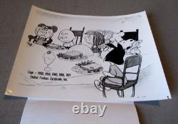 12- Org- Peanuts Schulz- Promo Photos de la Première de l'Émission de Télévision CBS - Charlie Brown Snoopy