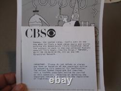 12- Org- Peanuts Schulz- Promo Photos de la Première de l'Émission de Télévision CBS - Charlie Brown Snoopy