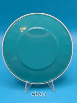 1950-1970 Peanuts Charlie Brown Snoopy – Dînette en tôle avec 4 assiettes, 4 soucoupes et un plateau