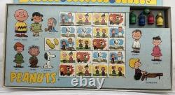 1959 Peanuts Le Jeu de Charlie Brown et de Ses Amis Jeu par S & R Complet Bon