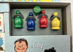 1959 Peanuts Le Jeu de Charlie Brown et ses Amis Jeu par S & R Complet Bon