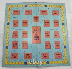 1959 Peanuts Le Jeu de Charlie Brown et ses Amis Jeu par S & R Complet Bon