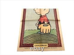 1968 Charlie Brun Dimanche Affiche Comique 60s Peanuts Snoopy 169010191