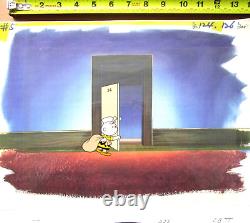 1969 CHARLIE BROWN ÉTÉ PEANUTS Charles Schulz CEL DE PRODUCTION ORIGINAL snoopy