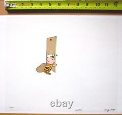 1969 CHARLIE BROWN ÉTÉ PEANUTS Charles Schulz CEL DE PRODUCTION ORIGINAL snoopy