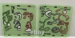 1969 Mattel FABRIQUE D'IMAGES PEANUTS CHARLIE BROWN & SNOOPY Difficile à Trouver