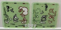 1969 Mattel FABRIQUE D'IMAGES PEANUTS CHARLIE BROWN & SNOOPY Difficile à Trouver