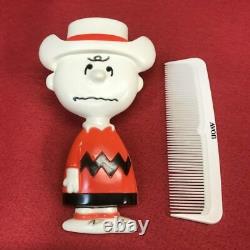 1970s Charlie Brown Comb Brush Set Avec Boîte Vintage Snoopy