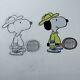 1975 Production Cel Snoopy Raquette De Tennis De You're A Good Sport Charlie Brown