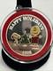 1998 Snoopy Et Charlie Brown Joyeuses F&ecirc;tes. 999 1 Oz Rond En Argent
