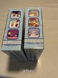 2003 Chemin de la Mémoire Figurines de Noël de Charlie Brown 2 Ensembles Neufs Brand Peanuts