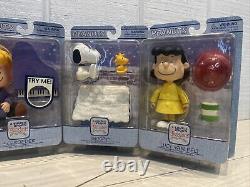 2006 Un Noël de Charlie Brown Linus Charlie Schroeder Snoopy Lucy Lot De 5 Neuf