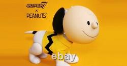 2018 Sdcc Super 7 X Peanuts Snoopy Et Charlie Figurines Brunes