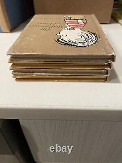 4 Livres Vintage sur les Peanuts: Philosophes Snoopy Charles Shultz Charlie Brown 1967