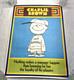 4 Vtg 1969 Posters De Baseball Peanuts Schulz Linus Lucy Snoopy Charlie Brown Vgc