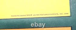 4 VTG 1969 Posters de Baseball Peanuts Schulz Linus Lucy Snoopy Charlie Brown VGC