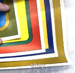 4 VTG 1969 Posters de Baseball Peanuts Schulz Linus Lucy Snoopy Charlie Brown VGC