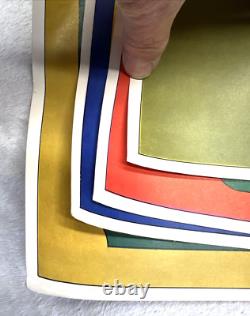 4 VTG 1969 Posters de Baseball Peanuts Schulz Linus Lucy Snoopy Charlie Brown VGC