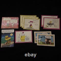 45 CARTES POSTALES Charles Schulz PEANUTS Snoopy CHARLIE BROWN Certaines XL Affranchies/ Non affranchies