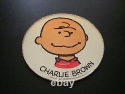 5 personnages de Snoopy des Peanuts 1950-1966 plaques en métal