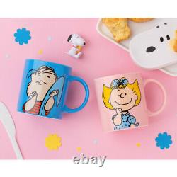 6pcs/set Peanuts Snoopy Charlie Brown Friends Ceramic Mug Cup 360ml Café Thé