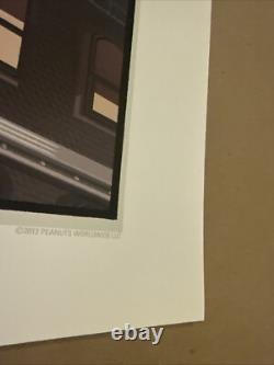 Affiche SNOOPY LOVE (162/275) LAURENT DURIEUX 2012 Charlie Brown Peanuts