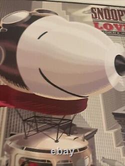 Affiche SNOOPY LOVE (162/275) LAURENT DURIEUX 2012 Charlie Brown Peanuts