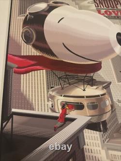 Affiche SNOOPY LOVE (162/275) LAURENT DURIEUX 2012 Charlie Brown Peanuts