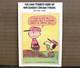 Affiche Snoopy Charlie Brown Peanuts Hang-up #5 Promotion Chicago Tribune 1968