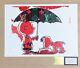 Affiche Snoopy R Snoopy Charlie Brown "death Nyc" 17,72 X 12,60 Pouces