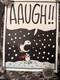 Affiche Imprim&eacute;e Mondo Peanuts No&euml;l Aaugh Charlie Brown Charles Schulz Snoopy