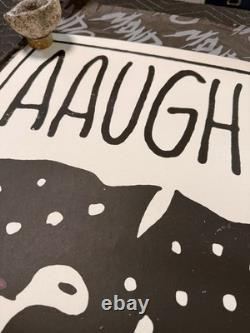 Affiche imprimée Mondo Peanuts Noël Aaugh Charlie Brown Charles Schulz Snoopy
